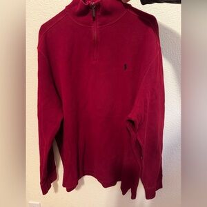 Polo Ralph Lauren Red Half-Zip Pullover XL